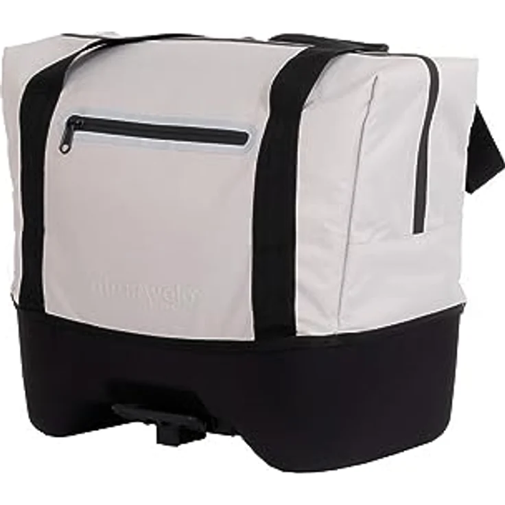 AtranVelo System-Fahrradtasche Beat 37x34x21cm, 27ltr, grau, inkl. AVS System – Bild 2