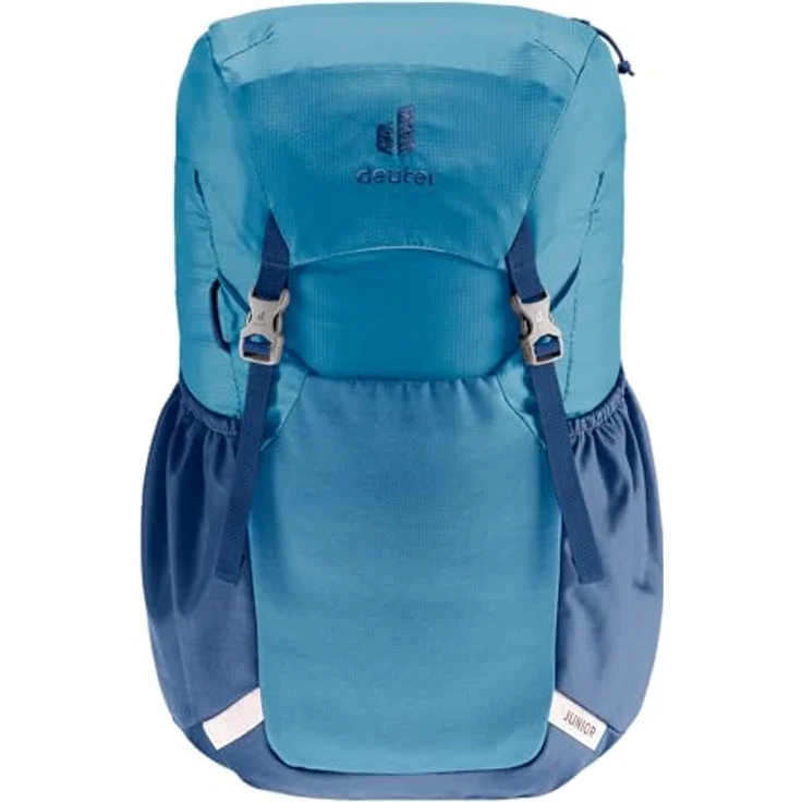 deuter Junior Kinderrucksack (18 L), angenehme Belüftung, reflektierende Elemente, schwarz – Bild 2