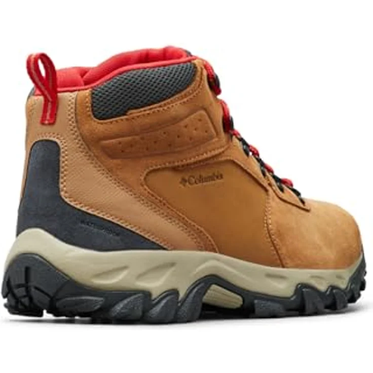 Columbia Newton Ridge Plus II Sued, Herren-Wanderstiefel mit wasserdichtem Obermaterial und griffiger Außensohle, braun – Bild 7