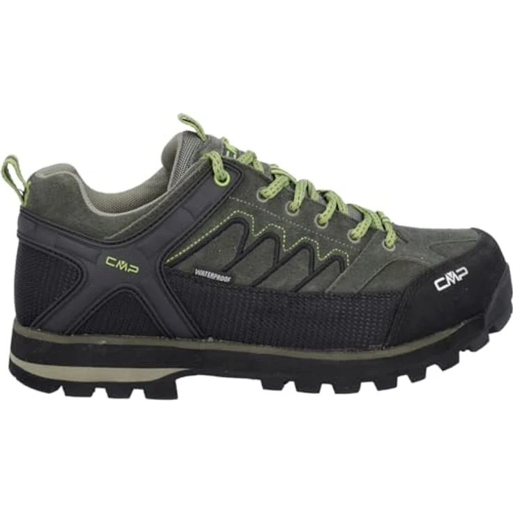 CMP Campagnolo Moon Low Trekking Shoes Waterproof, Herren Wanderschuhe mit griffiger Vibram XS Trek Sohle, Schwarz, Größe 46 – Bild 1