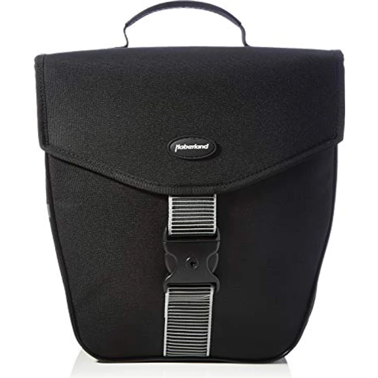 Haberland Fahrradtasche Haken-Befestigung, Schwarz, 16 Liter, 25 x 20 x 15 cm, EH2504 00 – Bild 1
