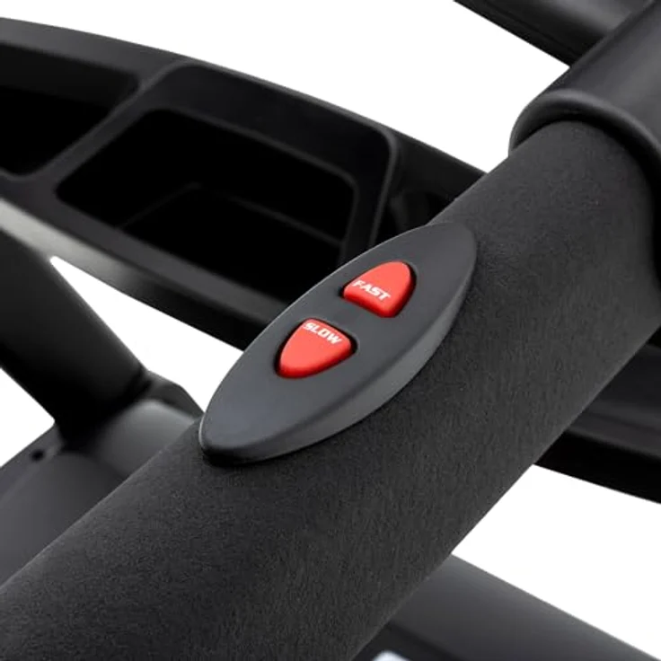 HAMMER Laufband F65, klappbares elektrisches Laufband für Zuhause, bis 20 km/h, mit Motor, Steigung, Pulssensoren, 10 Trainingsprogrammen und 9" LCD-Computer – Bild 5