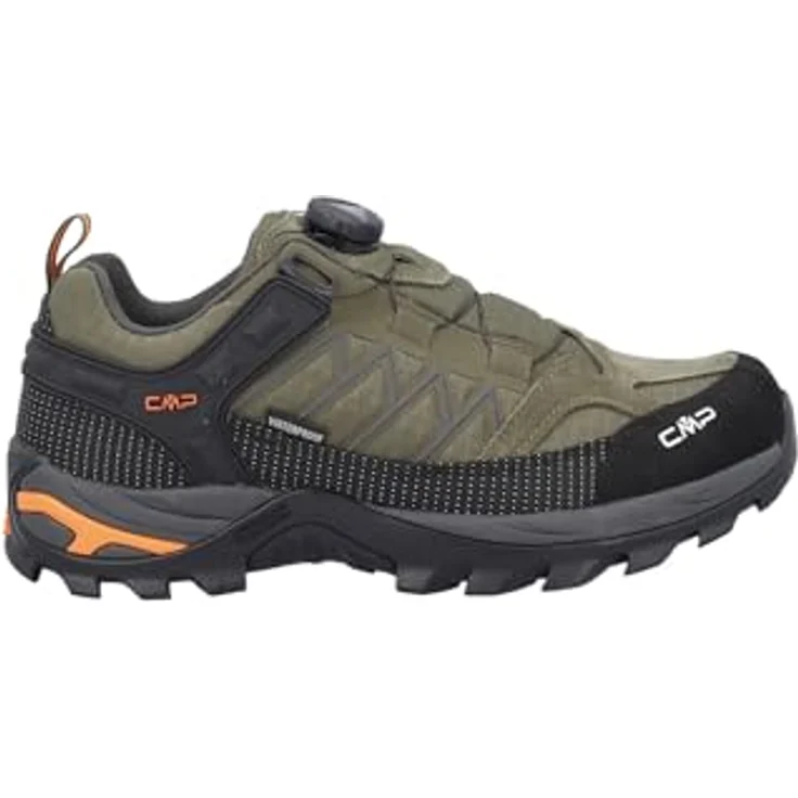 Campagnolo CMP Rigel Low Fitgo Wanderschuhe WP, vielseitige Trekking Schuhe in Grün, Größe 46 – Bild 2