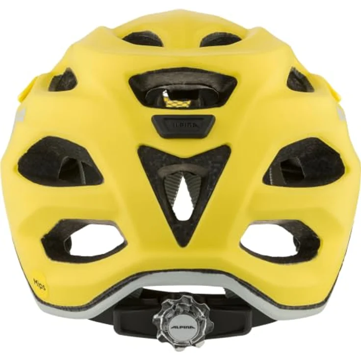 Olympic Sportswear Alpina Apax Jr. Mips, MTB-Fahrradhelm mit hoher Kopfabdeckung, zitronengelb matt, 51 - 56 cm – Bild 4