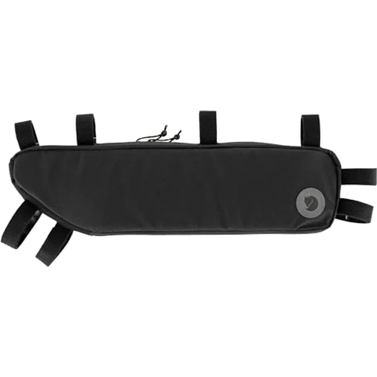 Fjällräven Unisex Hoja Frame Bag L, Große Rahmentasche aus Vinylon, wasserdicht, schwarz – Bild 1