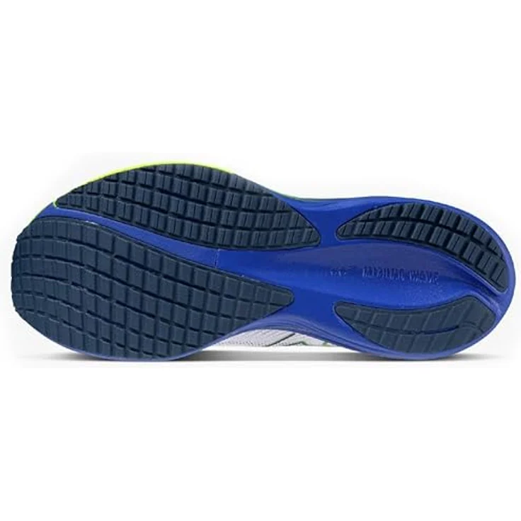Mizuno Herren Wave Rider Laufschuh J1GC2503, Dämpfung und Stabilität durch Mizuno ENERZY NXT, Farbe: Weiß, Größe: 41 – Bild 2