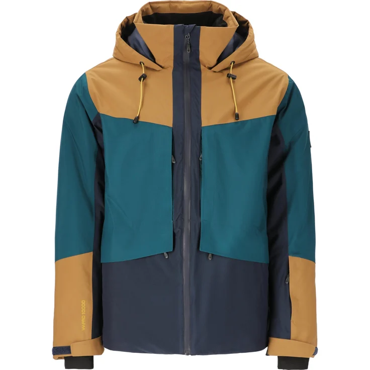 Whistler Kingland M Ski Jacket, wetterfeste Skijacke mit 10.000 mm Wassersäule, Reflecting Pond, XXL
