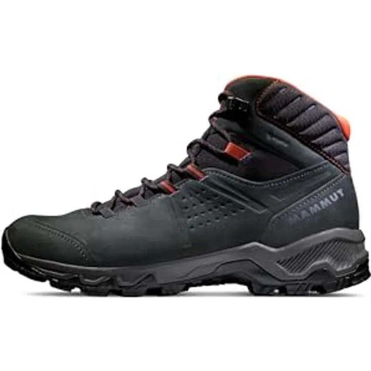 Mammut Mercury IV GTX, Herren Wanderschuhe aus Nubukleder mit wasserdichter Gore-Tex Membran, Schwarz, Größe 45 1/3