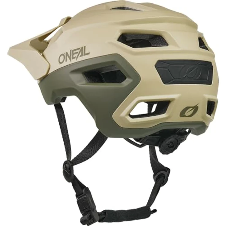 O'Neal Trailfinder Evo Helm Solid V.26, Enduro- und Trailhelm in Sand/Olive, Größe L/XL mit Quin Ready Technologie und Fidlock Magnetschnalle – Bild 2