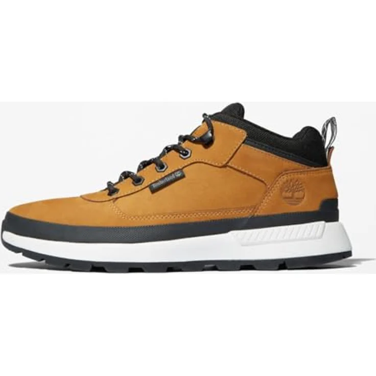 Timberland FIELD TREKKER MID LACE UP SNEAKER, Herren Wanderschuhe mit hohem Schaft und profilierter Gummi-Sohle für sicheren Halt, braun – Bild 7