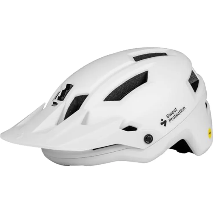 Sweet Protection Primer Mips MTB-Helm, Weiß, mit 360 Occigrip Fit System und Mips Evolve Technologie, Größe S-M