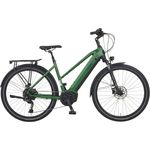 Prophete E-Bike Trekkingrad Entdecker 4.9, 10 Gang Shimano Cues, Mittelmotor 720 Wh, Pedelec für Damen, Trapezrahmen, hydraulische Scheibenbremsen, TFT-Display