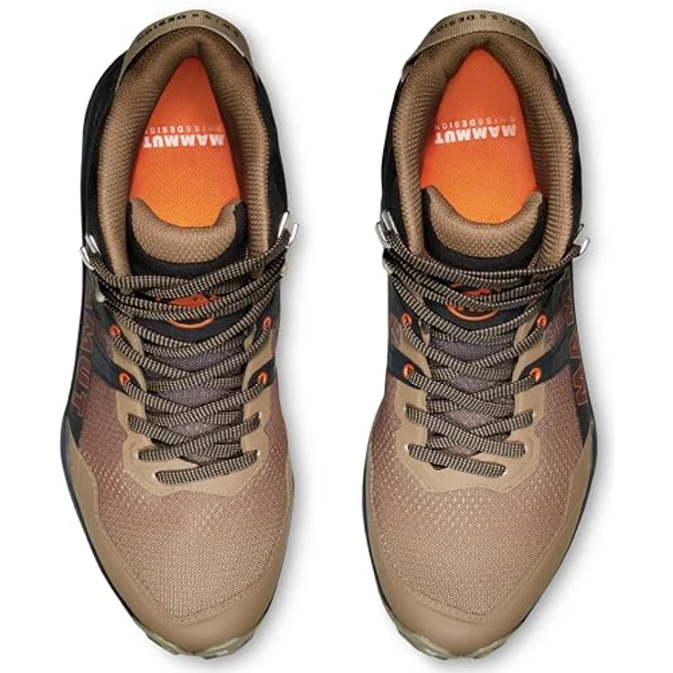 Mammut Sertig II Mid GTX, Herren Wanderschuhe mit GORE-TEX-Membran, schwarz, Größe 42 – Bild 4