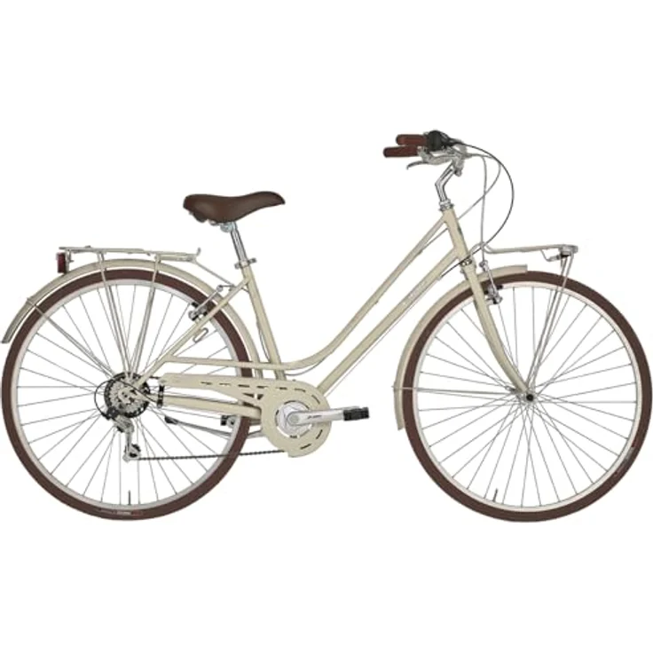 ALPINA Rondine Damenfahrrad, 6-Gang-Shimano Tourney, 46 cm, Ghiaia – Bild 1