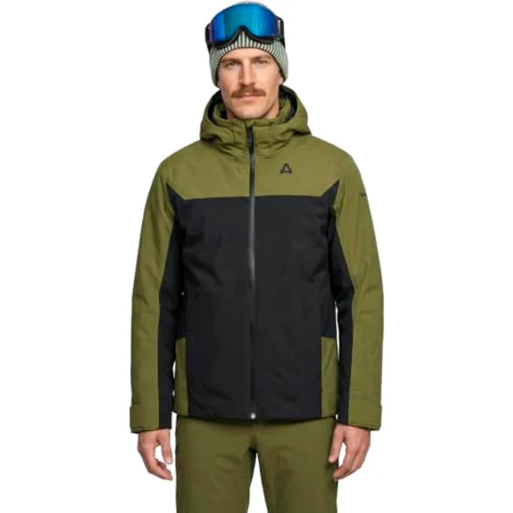 Schöffel Jacket Style Zandwel MNS Herren Skijacke, wasserabweisend und atmungsaktiv, avocado branch 50 – Bild 4