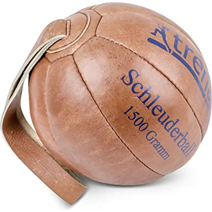 trenas Original Schleuderball aus Leder - 1,50 KG