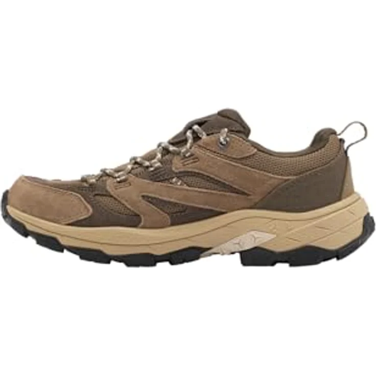 Jack Wolfskin VOJO TOUR TEXAPORE LOW W, Wanderschuh mit wasserdichtem TEXAPORE Wetterschutz, Leder-Textil-Obermaterial und griffiger Gummi-Außensohle – Bild 2