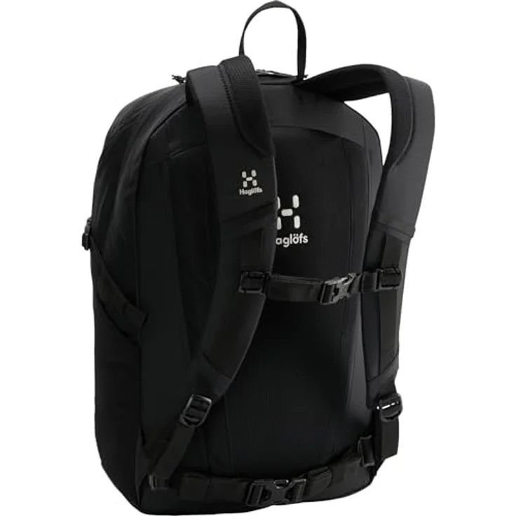 Haglöfs Vide Rucksack 25l, wetterfester Wanderrucksack mit Laptopfach für bis zu 15,6", schwarz – Bild 2