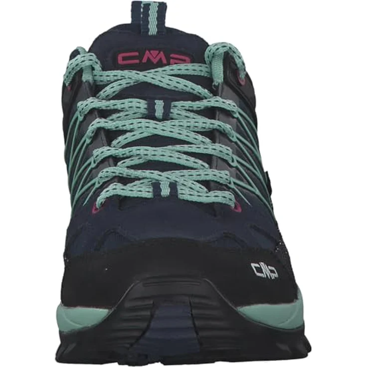 CMP Campagnolo Rigel WP, Damen Wanderschuhe, wasserdicht mit Gummisohle und Knöchelstütze, Blau – Bild 5