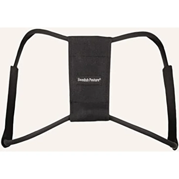 Swedish Posture Trainer Exercise Band 3in1, normales Widerstandsband aus EVA und Latex, schwarz – Bild 6