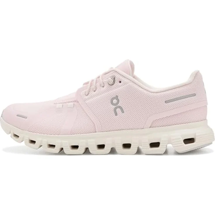 ON Running CLOUD 6 SALT | GARDENIA, Laufschuhe mit Cloud Tec®-Technologie und Speedboard®, Größe 40.5 – Bild 4