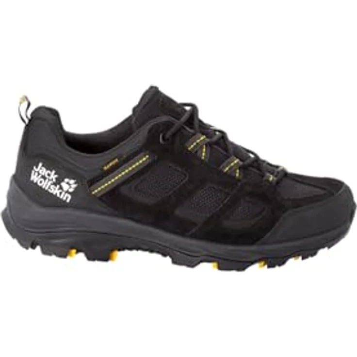 Jack Wolfskin Vojo 3 Texapore Low M, Herren Wanderschuhe, robust und wasserdicht, Schwarz, Größe 44 – Bild 3