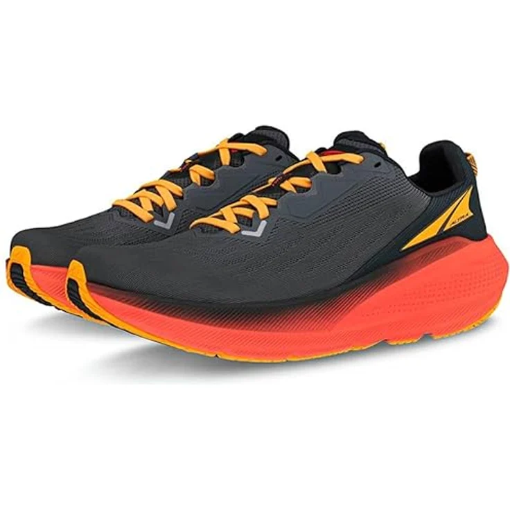Altra FWD Via, Herren Laufschuhe mit Altra EGOT FLO Zwischensohle, Rocker-Form Geometrie, schwarz, Größe 46 – Bild 5