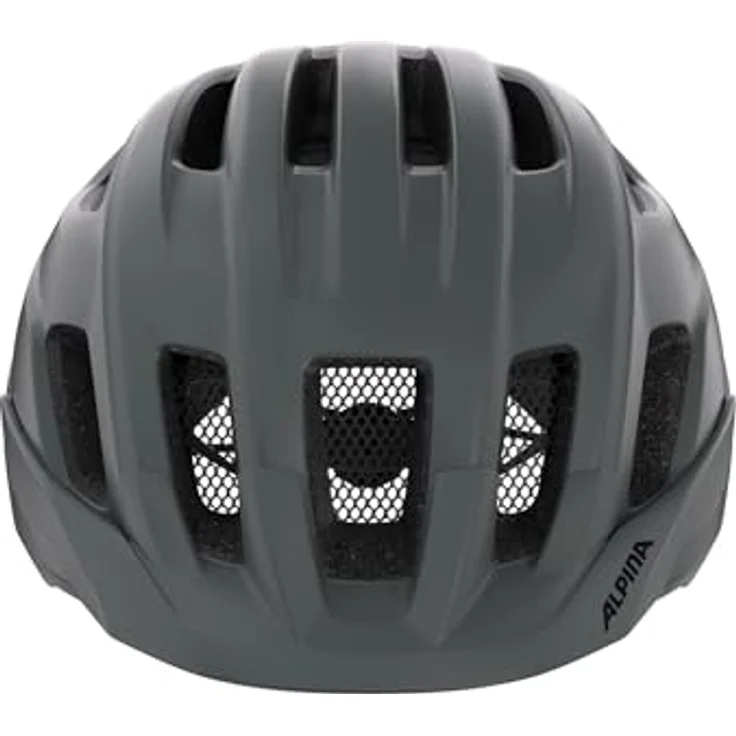 Olympic Sportswear Alpina Paranus, Fahrradhelm in mitternachtsgrau matt, 52-56 cm, mit stoßabsorbierender EPS-Inneschale und hoher Luftzirkulation – Bild 2