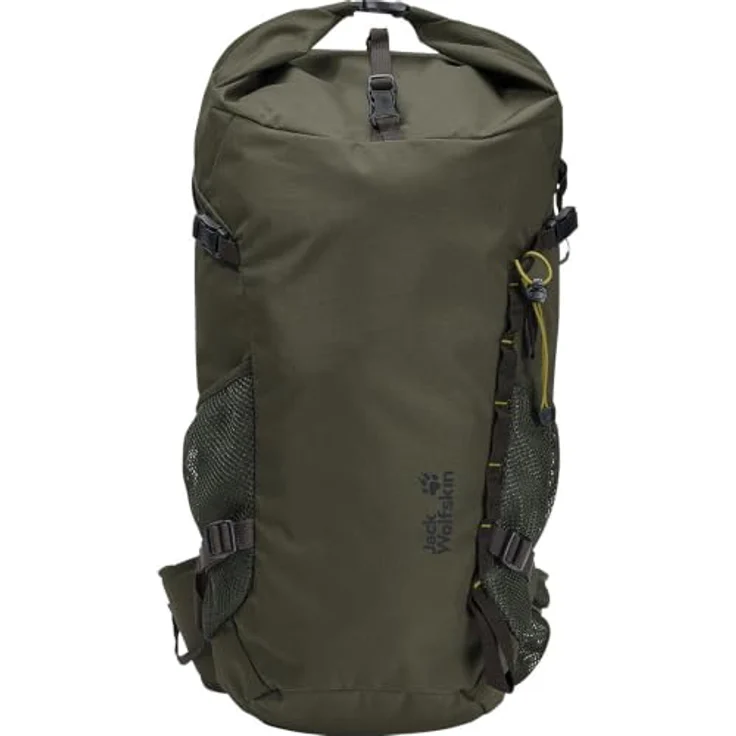Jack Wolfskin Velocity Lite Wanderrucksack, 55 cm, oliv, 100% Polyester – Bild 1