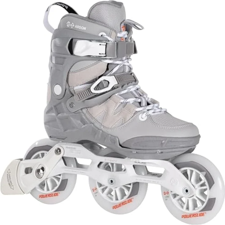 Powerslide Inlineskates Phuzion Argon Cement 110, Fitness Skate mit TRINITY-X Technologie, 110mm Rollen – Bild 3