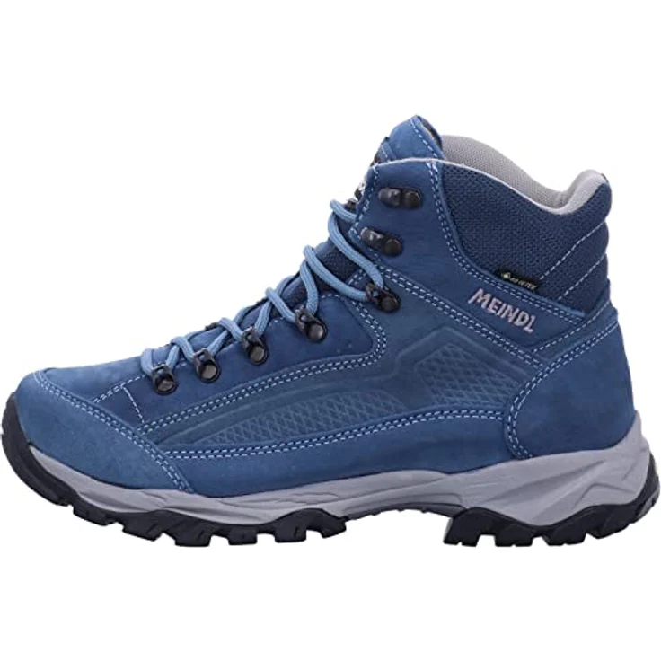 Meindl Baltimore Lady GTX, Wanderschuh aus Nubuk- und Veloursleder mit GORE-TEX Futter und AIR-ACTIVE Fußbett, grau – Bild 2