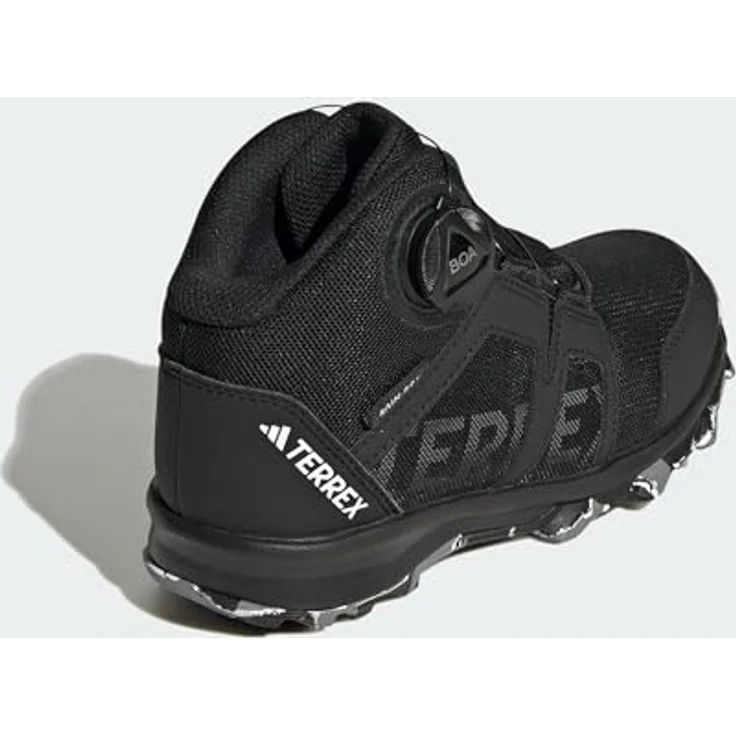 adidas Kid's Terrex BOA Mid Rain Ready, Wasserdichte Wanderschuhe mit atmungsaktiven Materialien, Schwarz, Größe 38 – Bild 6