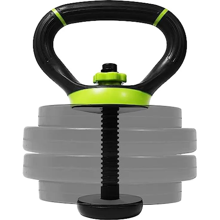 Yes4All Unisex Yes4all Verstellbarer Kugelhantel Griff Neo Gr n, A. Neo Green, Weight Plate converter EU