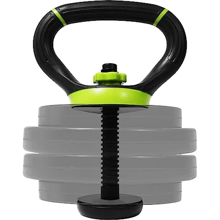 Yes4All Unisex Yes4all Verstellbarer Kugelhantel Griff Neo Gr n, A. Neo Green, Weight Plate converter EU – Bild 1