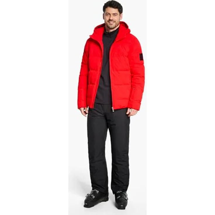 Ziener Herren TYERS-Z Ski-Jacke, warm, atmungsaktiv, wasserdicht, mit Comfortemp® Wattierung, rot – Bild 5