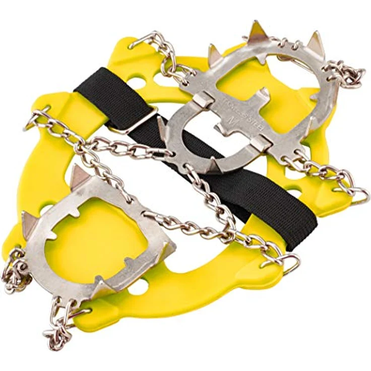 Climbing Technology Ice Traction Crampons Plus, Steigeisen für zusätzlichen Komfort, langlebig, gelb – Bild 2