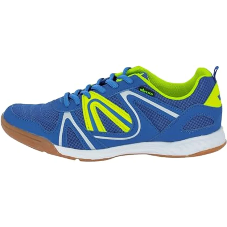 Lico Sportschuh Fit Indoor 43, Herrenschnürschuhe aus hochwertigem Synthetikmaterial, flacher Absatz 2 cm – Bild 2