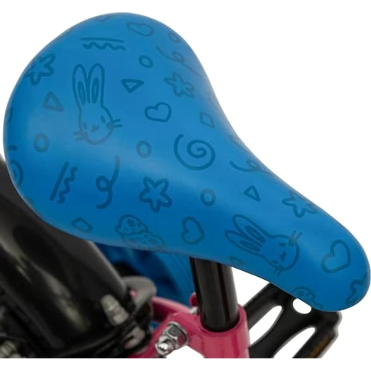 Huffy So Sweet 12-Zoll-Mädchenfahrrad, Sicherheitsmerkmale, gepolsterter Sattel, rosa – Bild 4