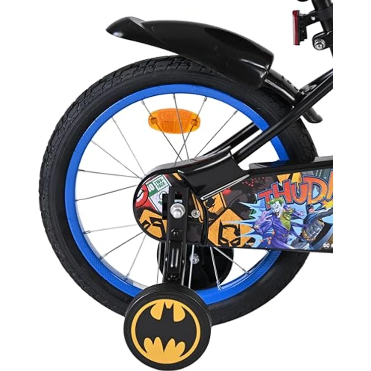 Batman Kindervelo 16" Fahrrad für junge Superhelden, robust und stylisch – Bild 3
