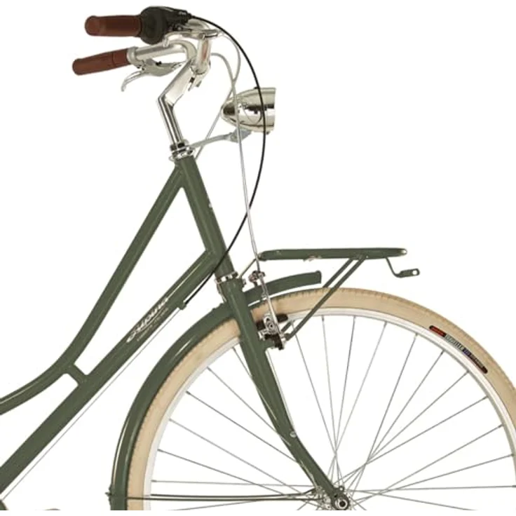 ALPINA Fahrrad Viaggio Frau, Olivgrün, 28" - 6-Gang-Getriebe, Stahlrahmen, 28" Räder – Bild 2