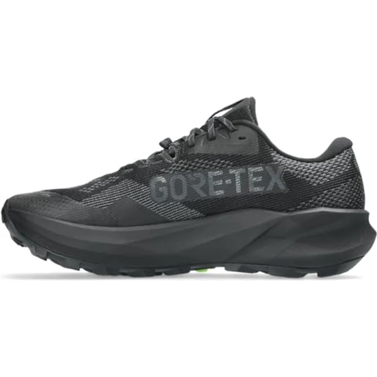Asics TRABUCO 14 GTX, Herren Trail-Running Schuhe mit GORE-TEX, strapazierfähiges Obermaterial, EU 45 / UK 10, grau-schwarz – Bild 4
