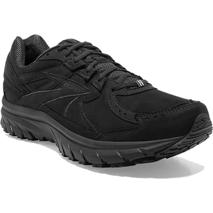 BROOKS Zeal Walker Schuhe Herren, Trailrunningschuhe aus Leder mit DNA-Zwischensohle, schwarz, Größe 42,5 – Bild 5