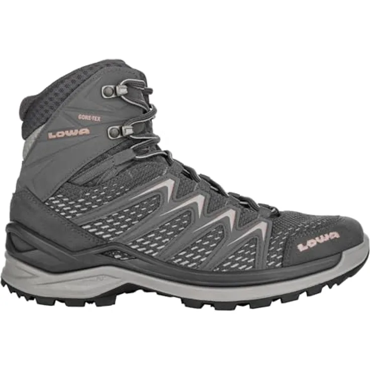 Lowa Innox Pro GTX Mid 321703, Damen Outdoorschuhe für jedes Gelände, grau