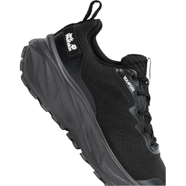 Jack Wolfskin PS Pro Texapore Low W, Damen Wanderschuhe mit optimalem Komfort und Wetterschutz, Schwarz – Bild 5