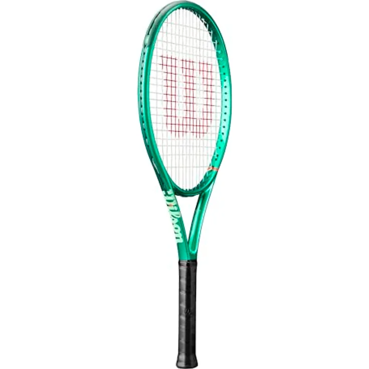 Wilson Blade 26 V10 Green, Tennisschläger mit 16X19 Saitenmuster, 270 Gramm, bespannt – Bild 2