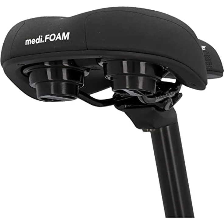 Fischer R.E.Med. Fahrradsattel, ergonomisch mit Memory-Foam-Einlage, geeignet für Trekkingräder – Bild 7