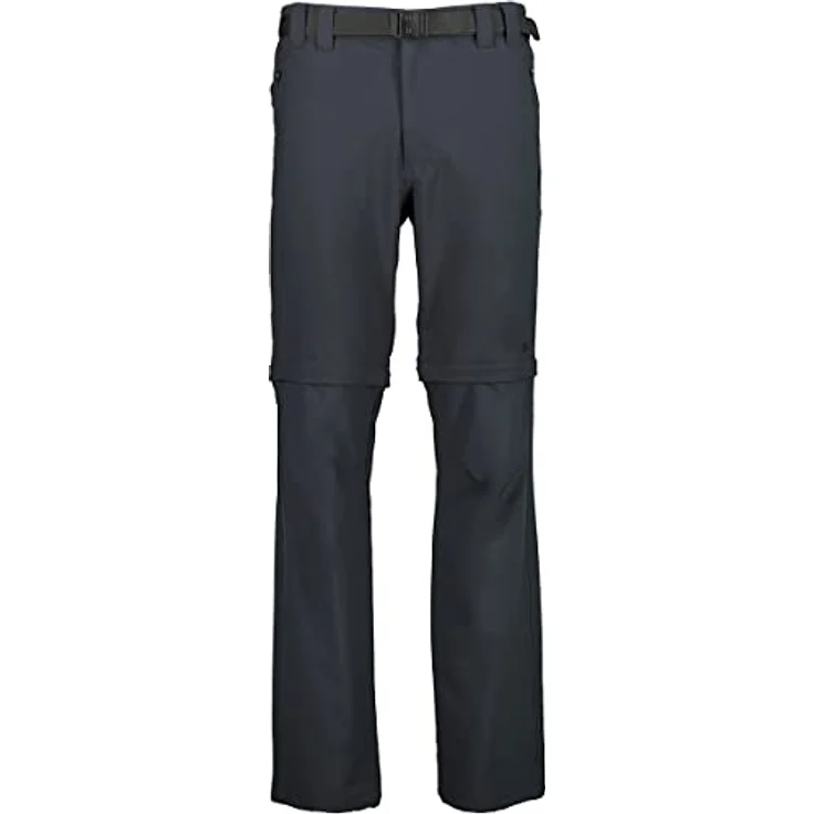 CMP Campagnolo Herren Bermuda Zipp-Off Trekkinghose, grau, XL, ideal zum Wandern – Bild 1