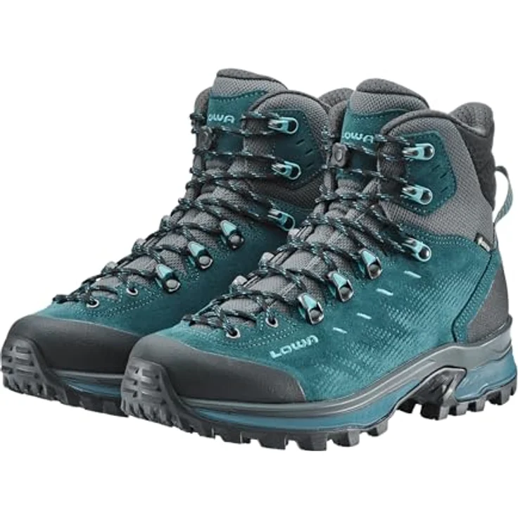 Lowa RANDIR GTX MID Ws, Wanderschuh für Damen aus Nubukleder und Textil, blau, Größe 40 – Bild 5