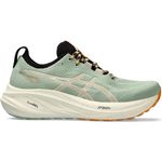 ASICS Performance Gel Nimbus 26 TR, Herren Laufschuhe mit Gel-Dämpfung, Knit-Obermaterial, grün, Größe 44