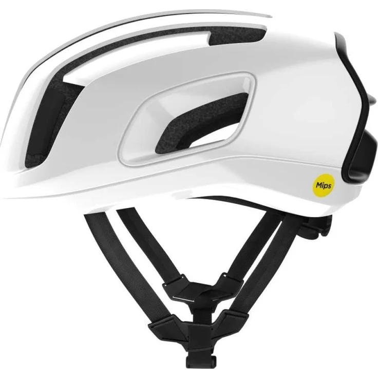 POC Cytal MIPS Fahrradhelm, Weiß, für Kopfumfang 50–56 cm, moderne Sicherheitsmerkmale